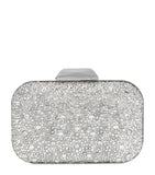 Jimmy Choo cloud clutch bag crystal embellished chain strap (British brand)