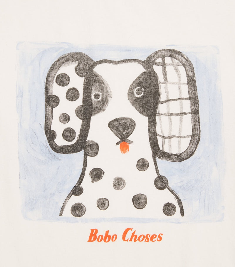 Bobo Choses Van Dog Print Organic Cotton T-Shirt for 6-7 Years - British product