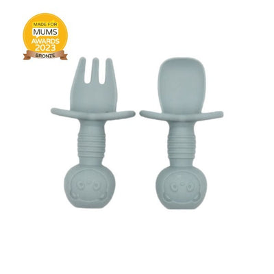 McGrocer BLW Essentials - Silicone Training Cutlery Set- Buy online at McGrocer