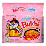 Samyang Buldak hot chicken carbonara ramen multipack - British product