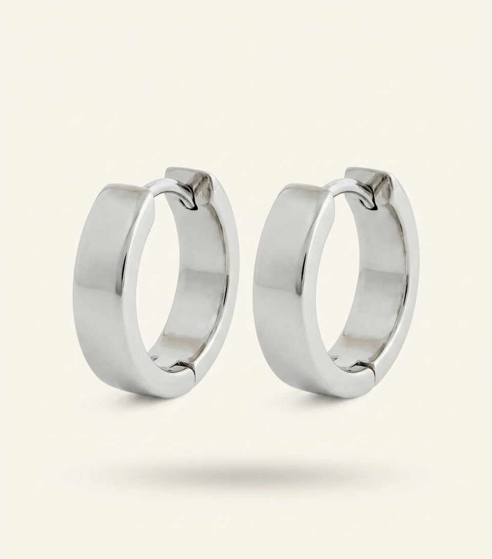 Vivienne Westwood Bobby single hoop earring in brass (British brand)