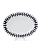 Prada chequerboard serving plate 34cm, imported from the UK