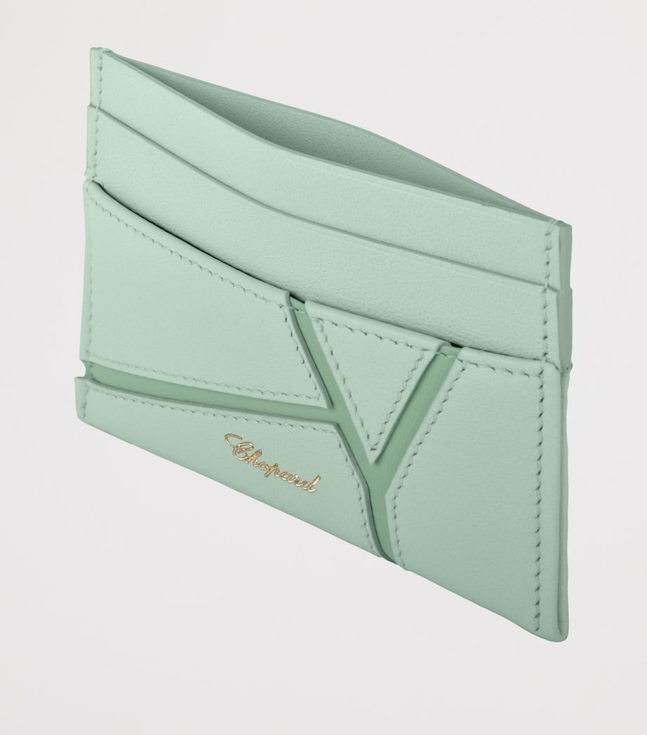 Chopard leather diamond card holder (British brand)