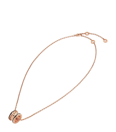 Harrods Bvlgari B.zero1 Rose Gold and Ceramic Necklace- Buy online at McGrocer
