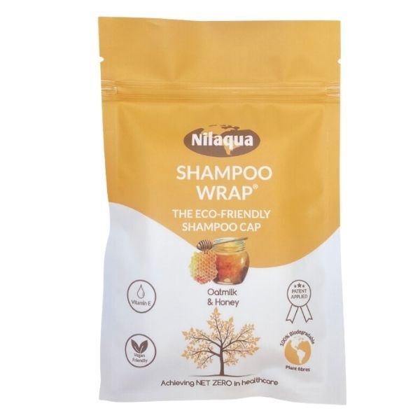 Nilaqua 100% Biodegradable Shampoo Wrap - Oatmilk & Honey GOODS Superdrug   