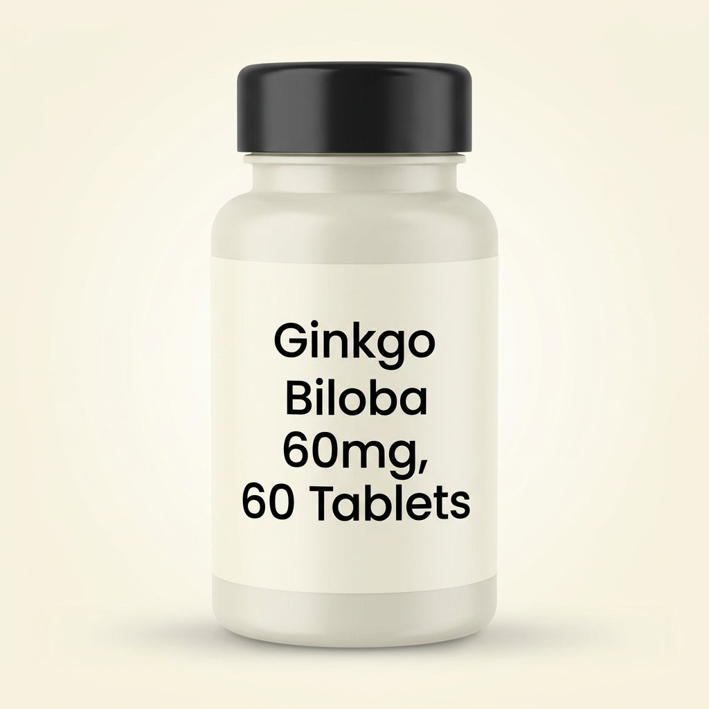 Holland & Barrett Ginkgo Biloba 60mg Tablets 60 Count, UK version