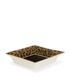 Dolce&Gabbana Casa porcelain leopard decorative square plate 10cm - British product
