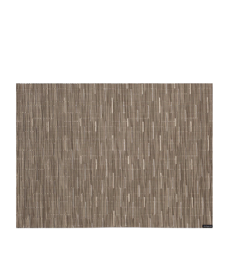 Chilewich bamboo rectangular placemat 36cm x 48cm - British product