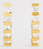 Jennifer Meyer Edith Bar Stud Earrings - British product