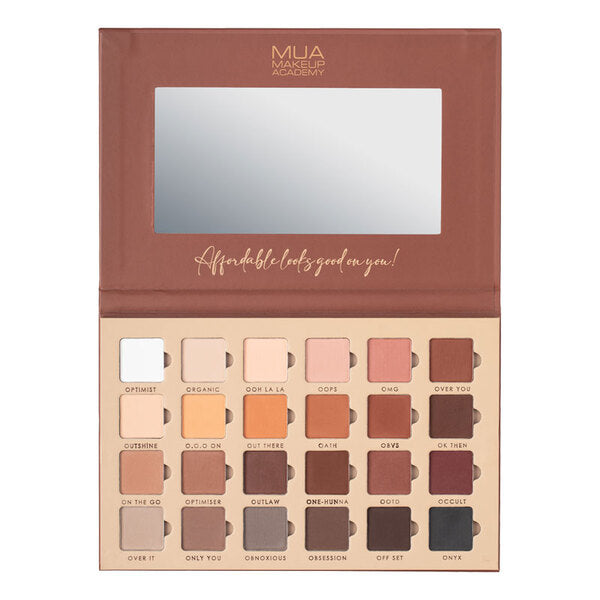 MUA Ultimate Obsession Eyeshadow Palette 24 Shades, imported from the UK