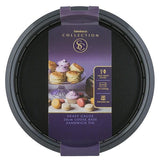 Habitat Loose Base Sandwich Tin Black 20cm bakeware Sainsburys   