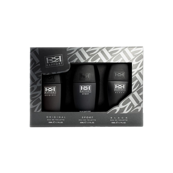 Rapport EDT gift set Original Sport Black 50ml - British product