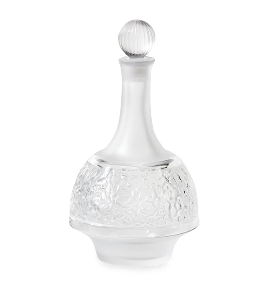 Lalique Crystal Versailles Cruet 15cm, UK version