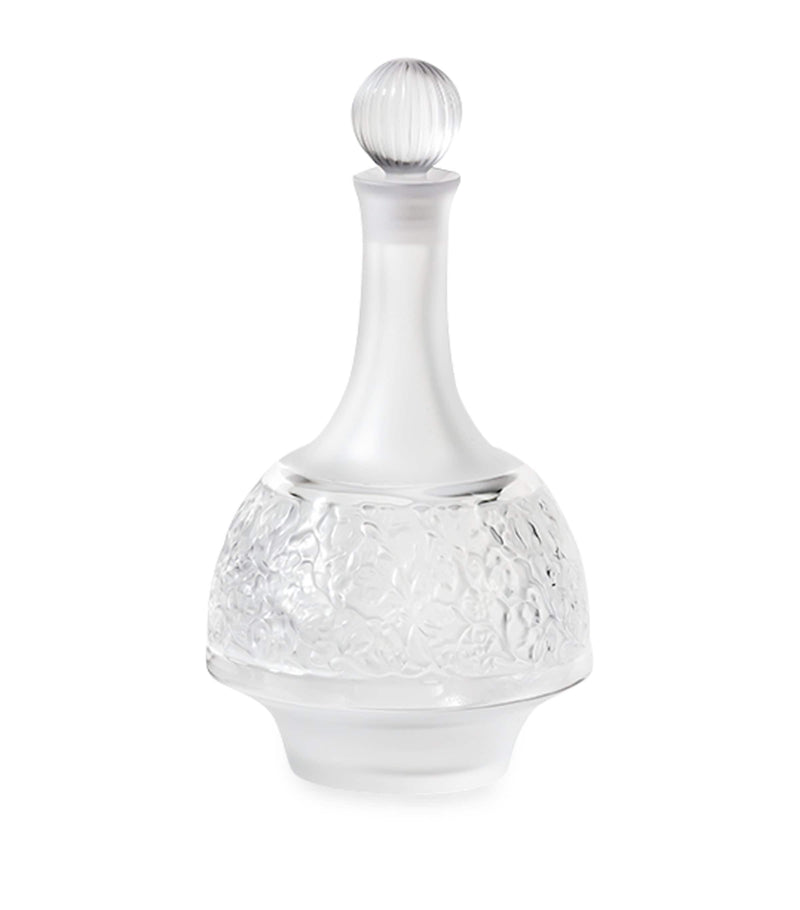 Lalique Crystal Versailles Cruet 15cm, UK version