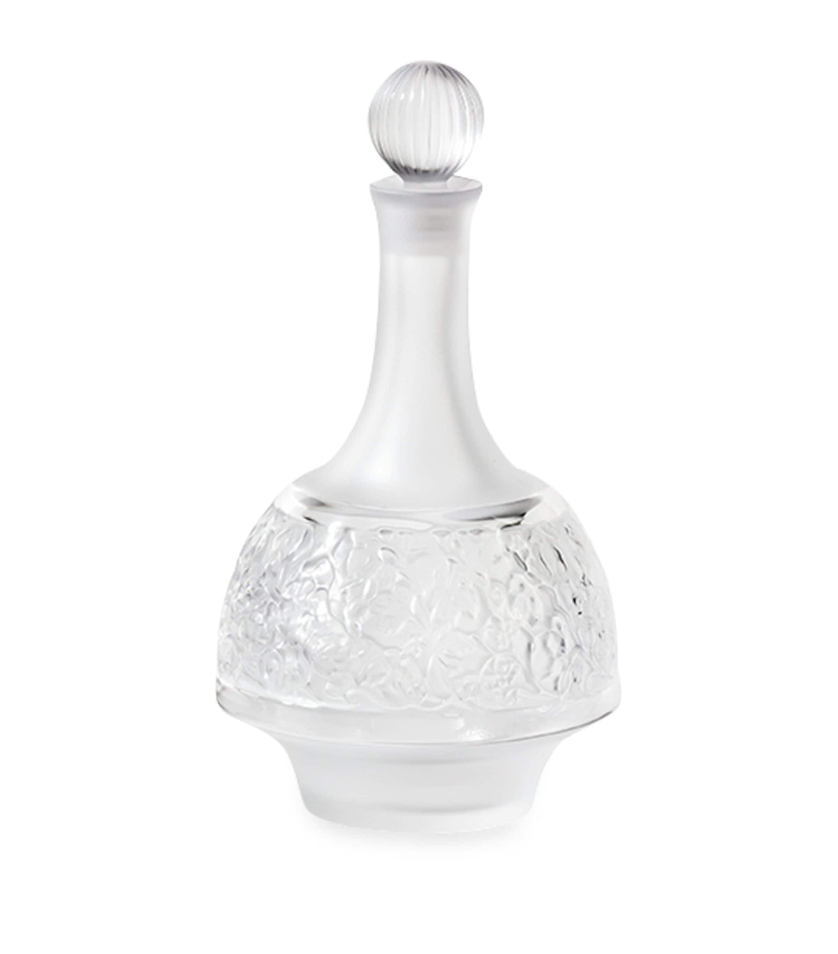 Lalique Crystal Versailles Cruet 15cm, UK version