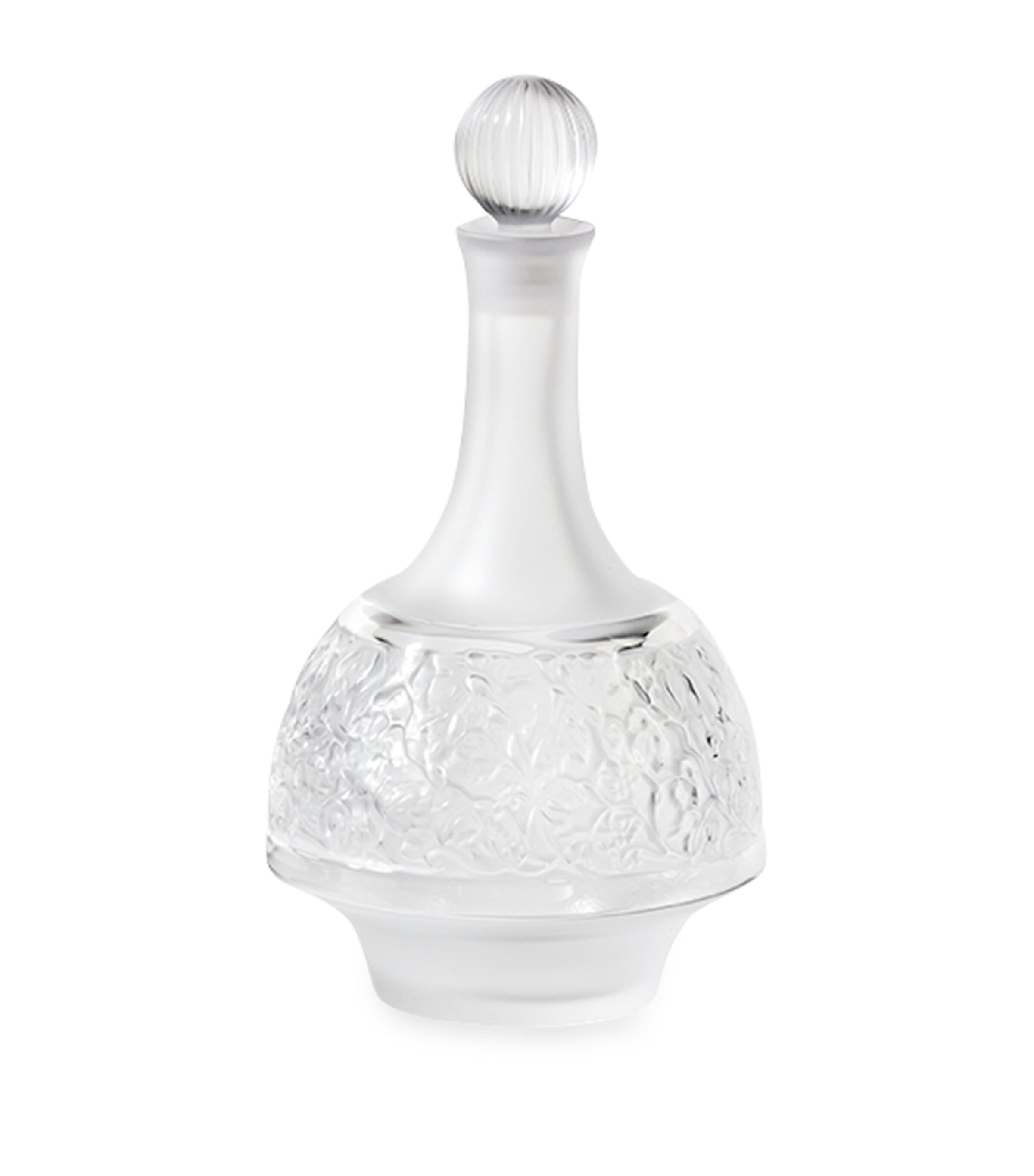 Lalique Crystal Versailles Cruet 15cm, UK version