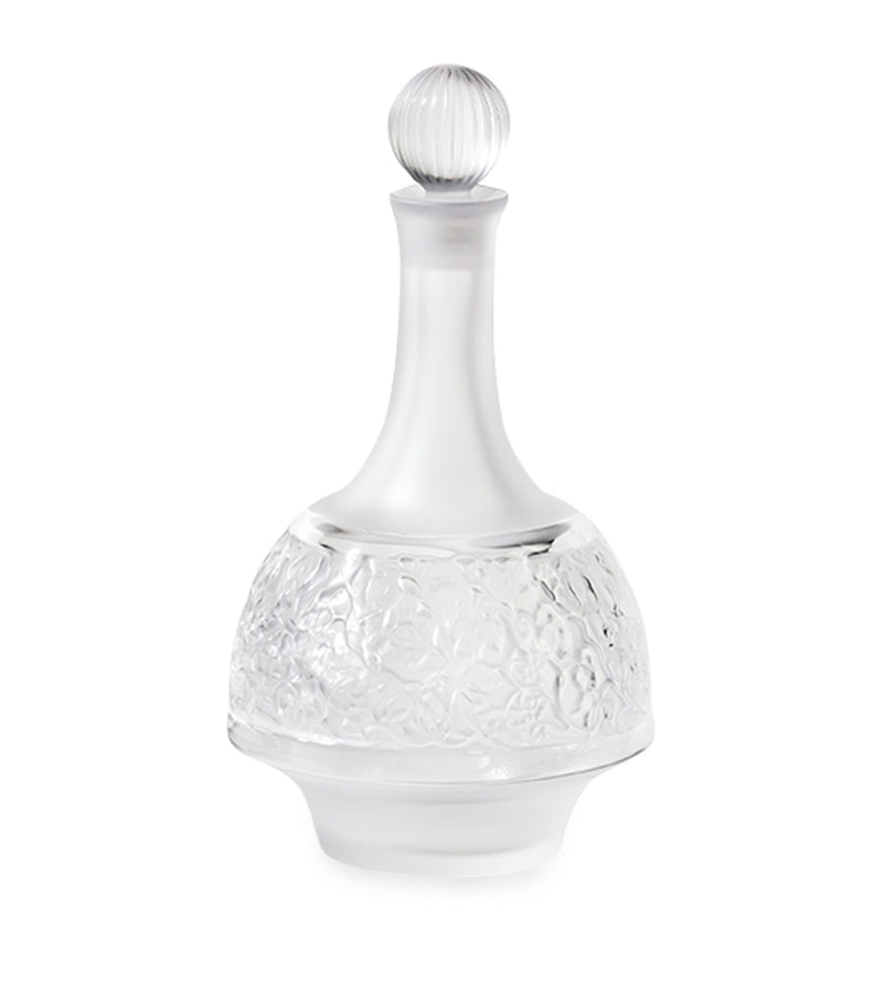 Lalique Crystal Versailles Cruet 15cm, UK version