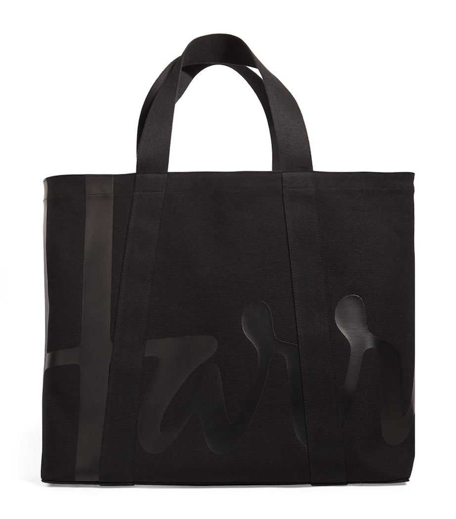 Harrods Large Cotton Logo Tote Bag, UK version