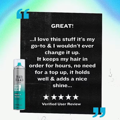 Superdrug TIGI Bed Head Strong Hold Hairspray 385ml - Jetzt online bei McGrocer kaufen