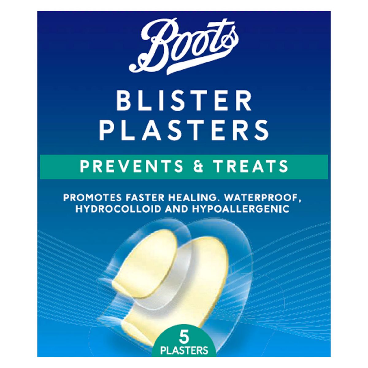 Boots Blister Plasters - 5 Pack First Aid Boots   