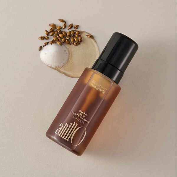 anillO Dark Beer Biome Scalp Foam Ampoule 95ml (British brand)