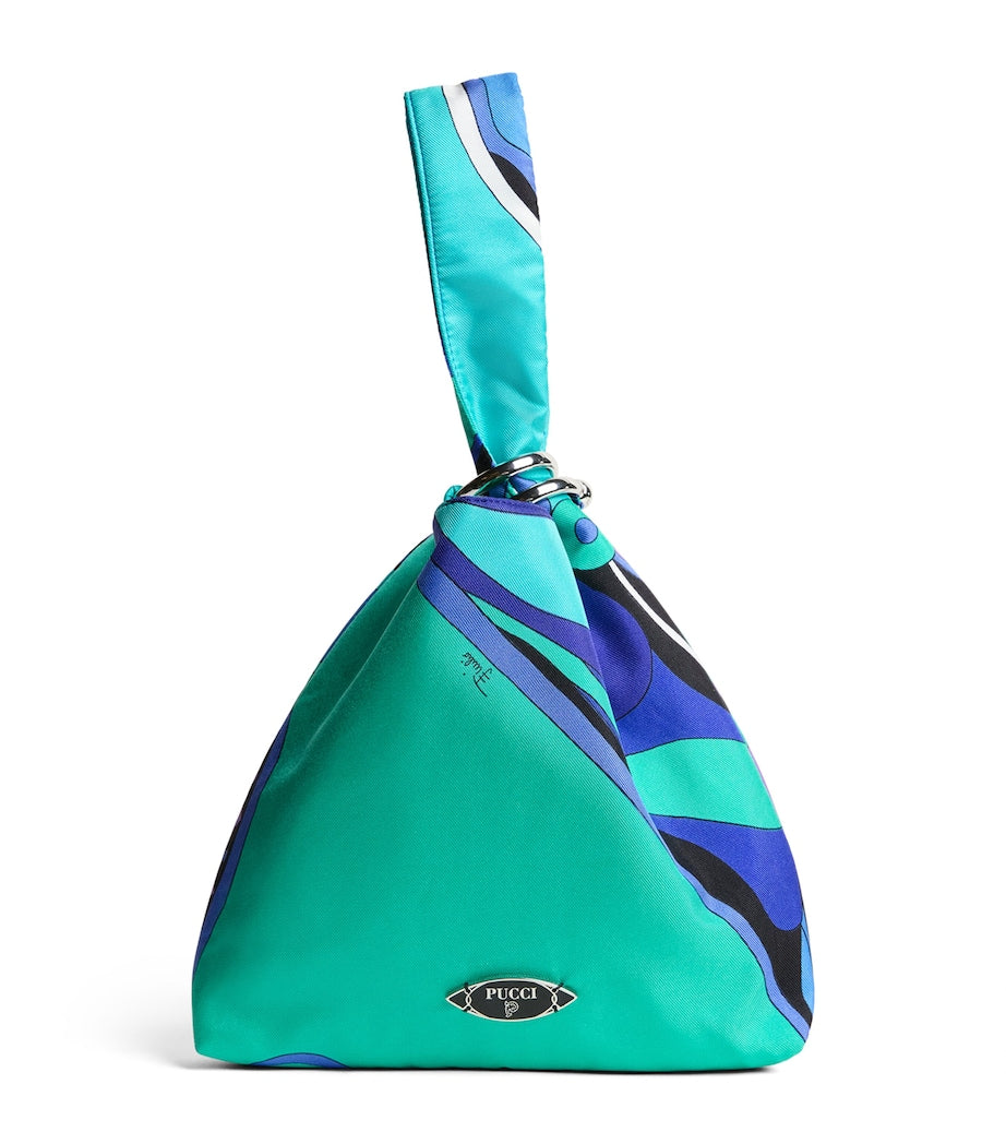 Pucci Silk Orchidee top-handle bag - British product