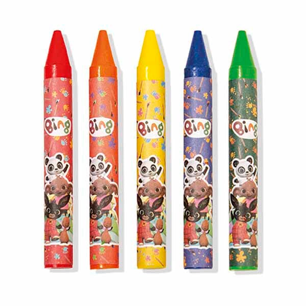 Totum Bing 5 wax crayons - British product
