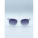 SVNX clear wayfarer sunglasses graded grey lenses - British product
