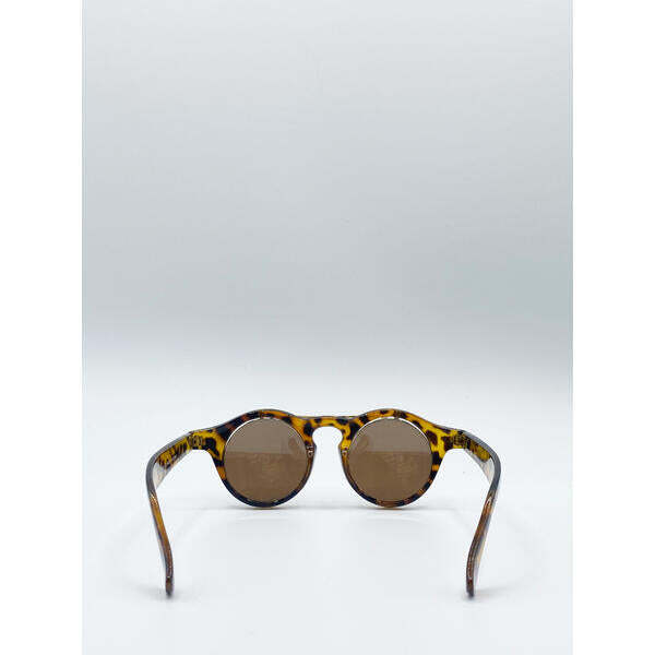SVNX brown flip lens sunglasses one size (British brand)