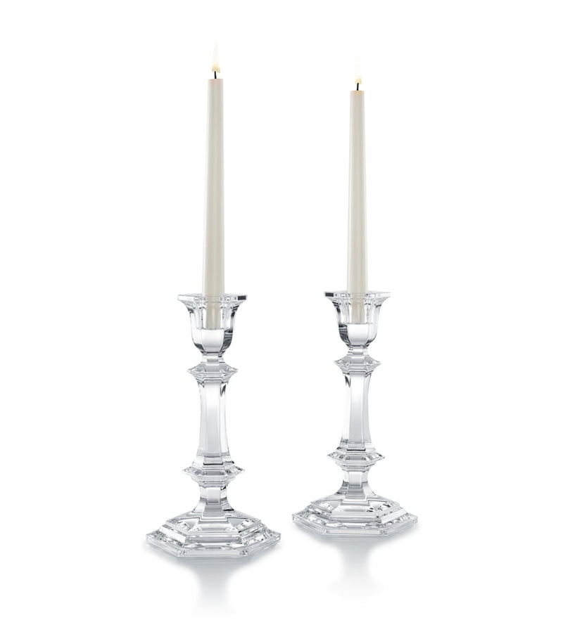 Baccarat Harcourt candlesticks set of 2 - British product