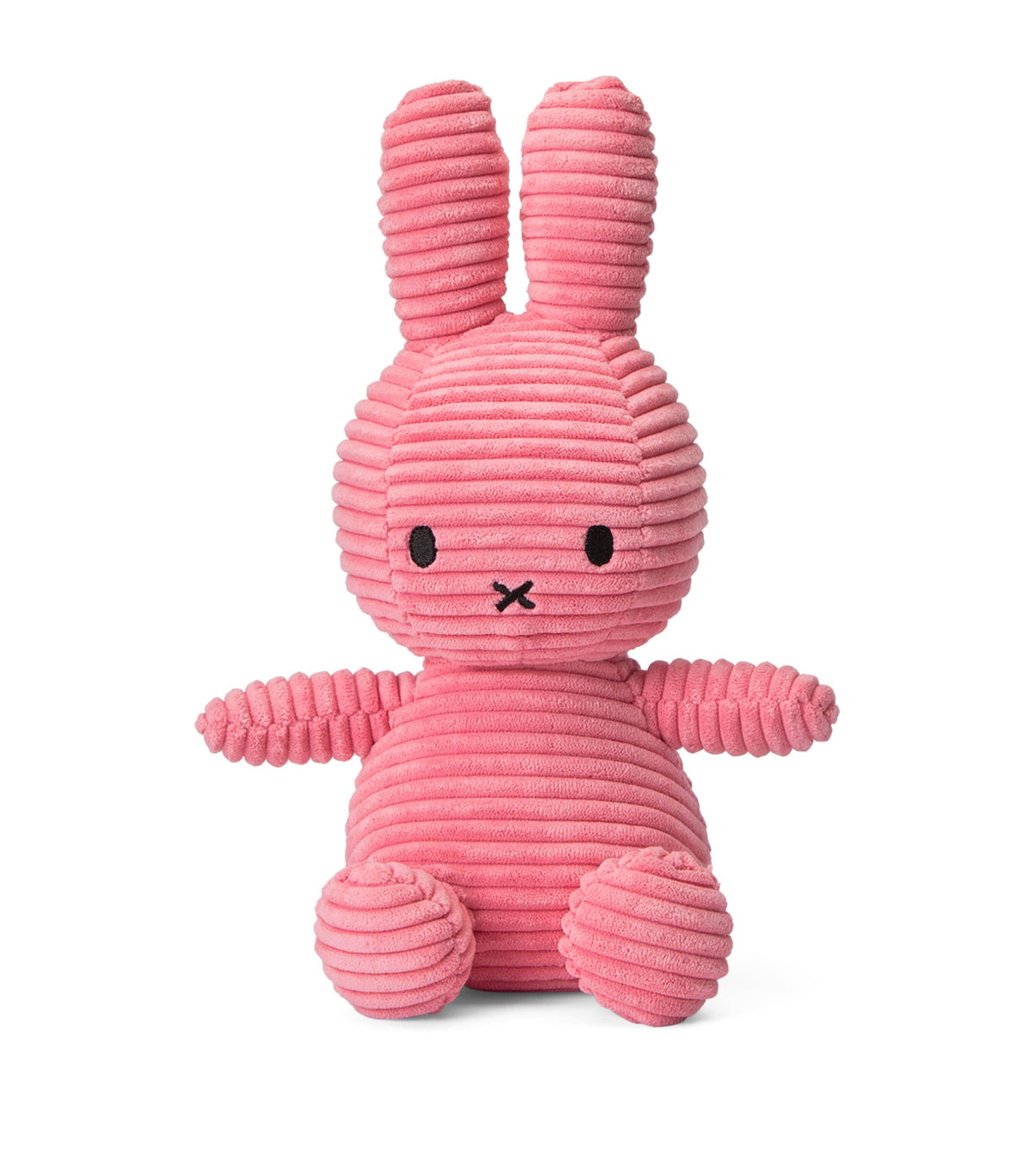 Miffy corduroy soft toy 23cm, imported from the UK