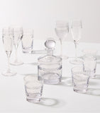 Wedgwood set of two crystal champagne flutes with 210ml capacity (British brand)