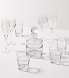 Wedgwood set of two crystal champagne flutes with 210ml capacity (British brand)