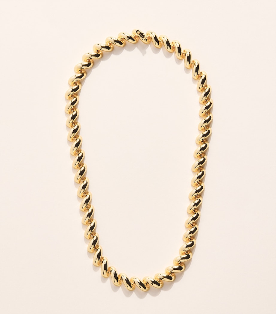 Eddie Borgo gold torsade necklace - British product