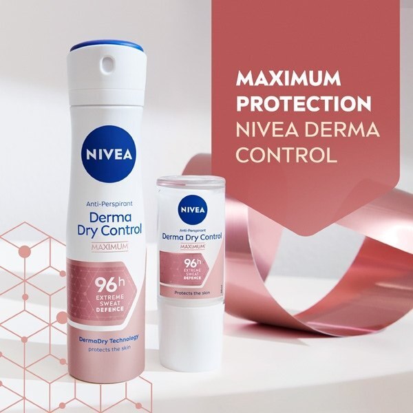 Nivea Derma Control Max Antiperspirant Deodorant 200Ml