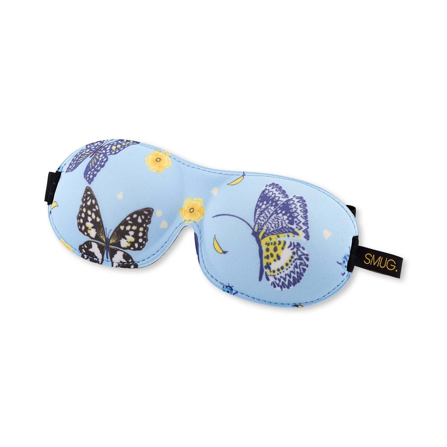 Butterflies contoured sleep mask blackout UK version