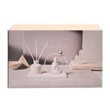 Serenity Buddha Incense and Diffuser Holder Gift Set in White