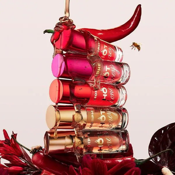 Morphe Plumping Lip Oil Queen Bee, imported from the UK