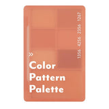 I'M MEME coral pattern makeup palette, UK version