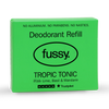 Fussy natural deodorant refill Tropic Tonic 40g (British brand)