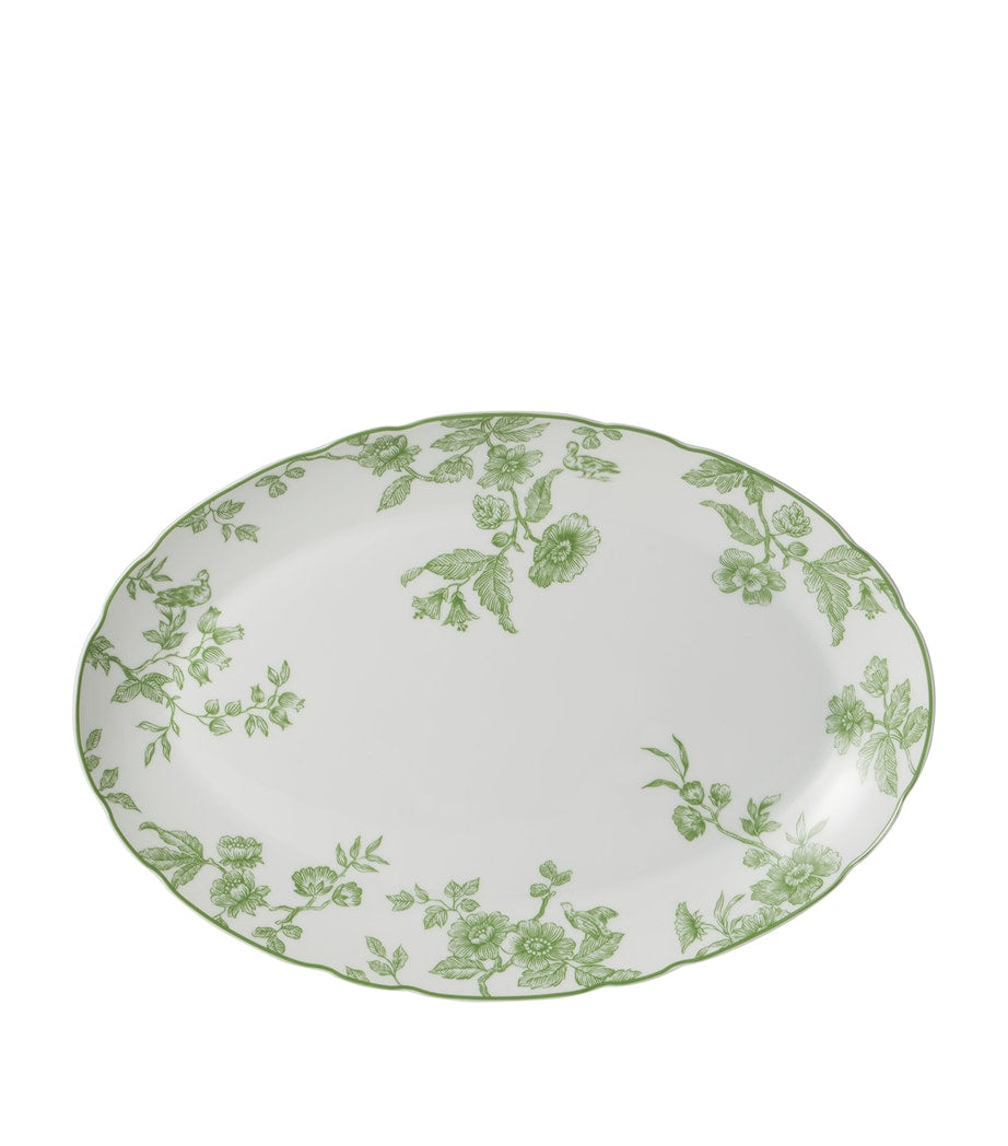 Bernardaud porcelain Albertine oval platter 33cm - British product