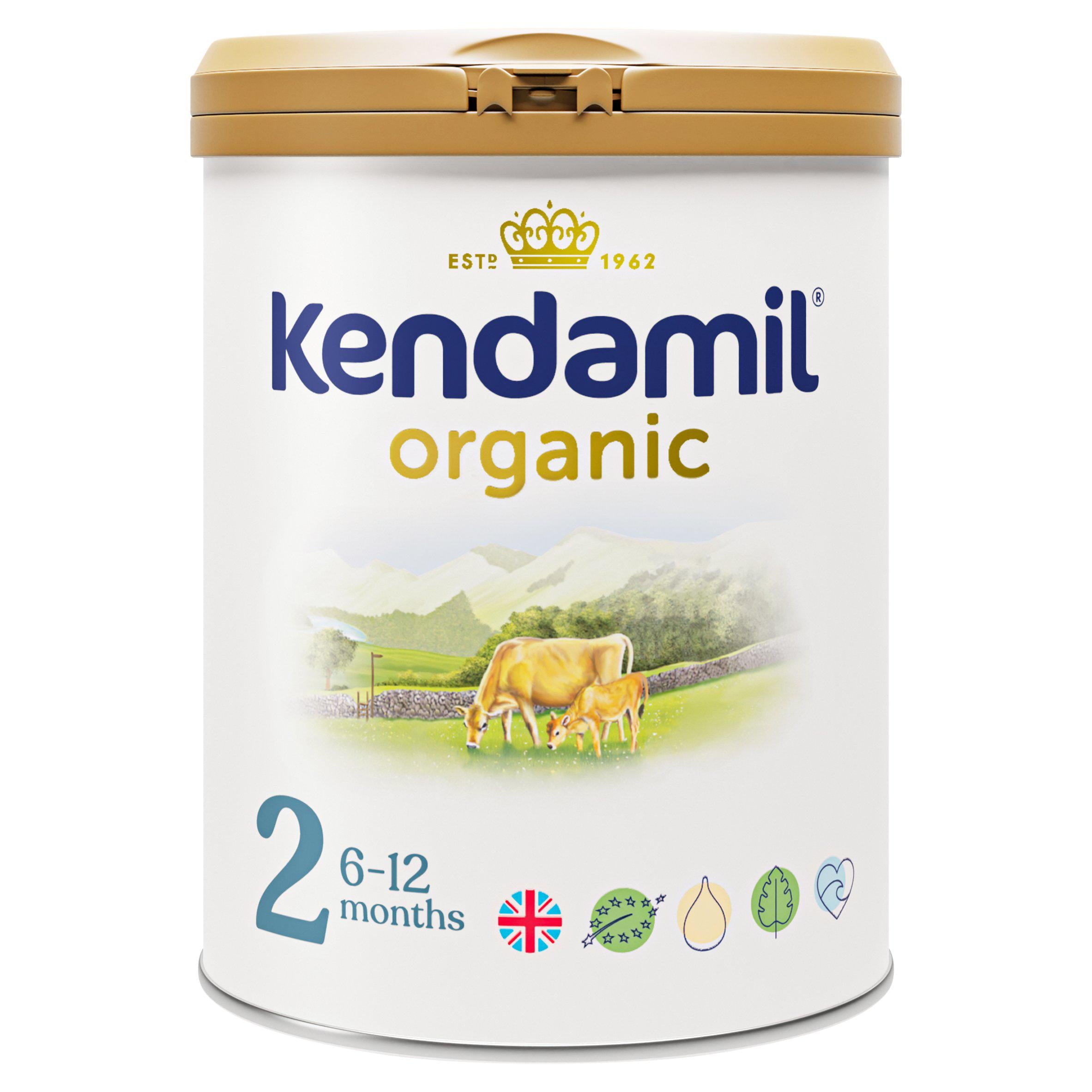 Kendamil Organic 2 Follow-on Milk Powder Formula 6-12 Months 800g - McGrocer