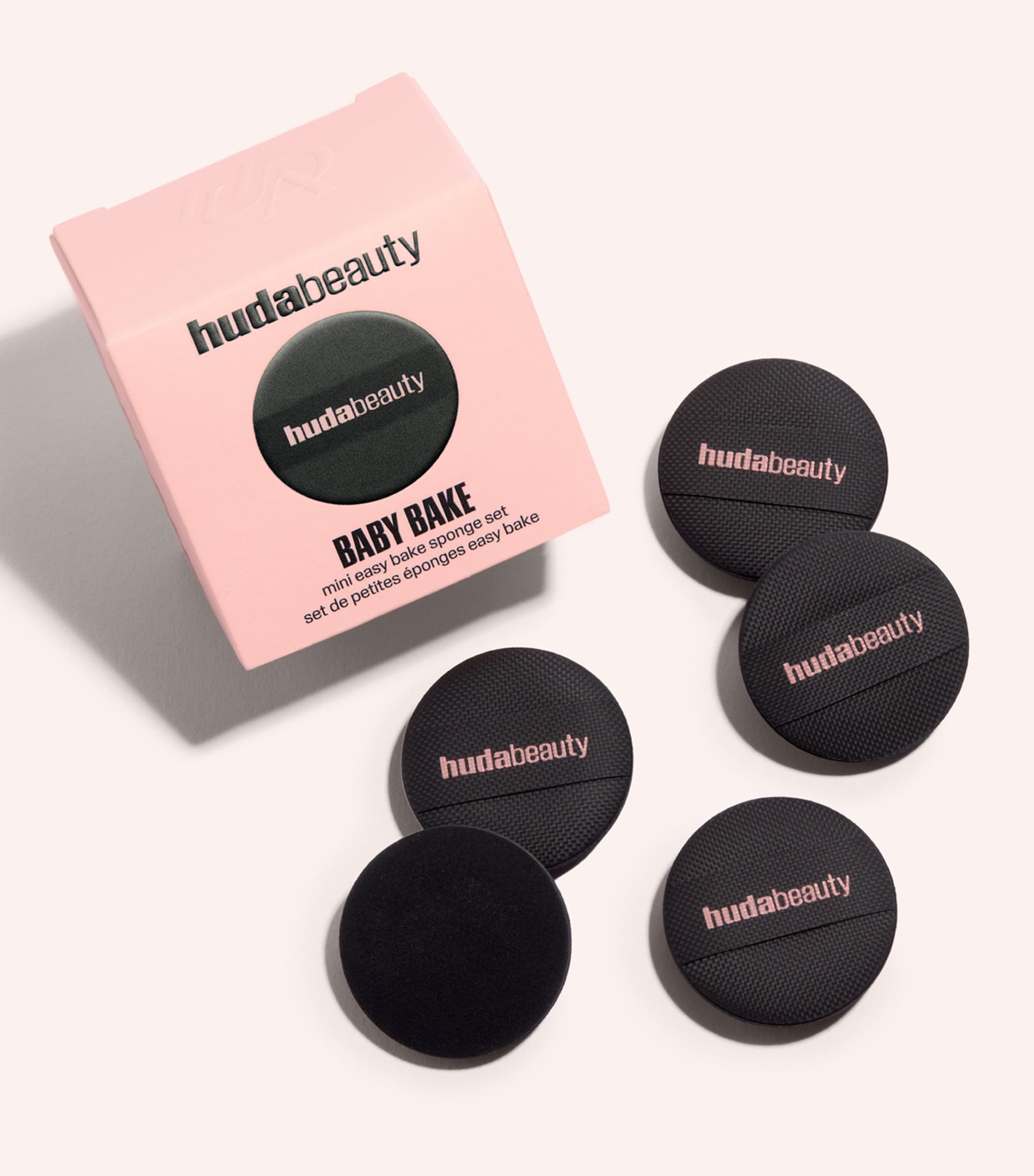 Huda Beauty Mini Easy Bake Sponge Set makeup sponges, UK version