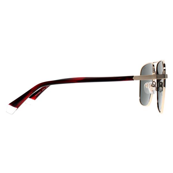 Polaroid PLD 4128/S/X gold aviator sunglasses - British product