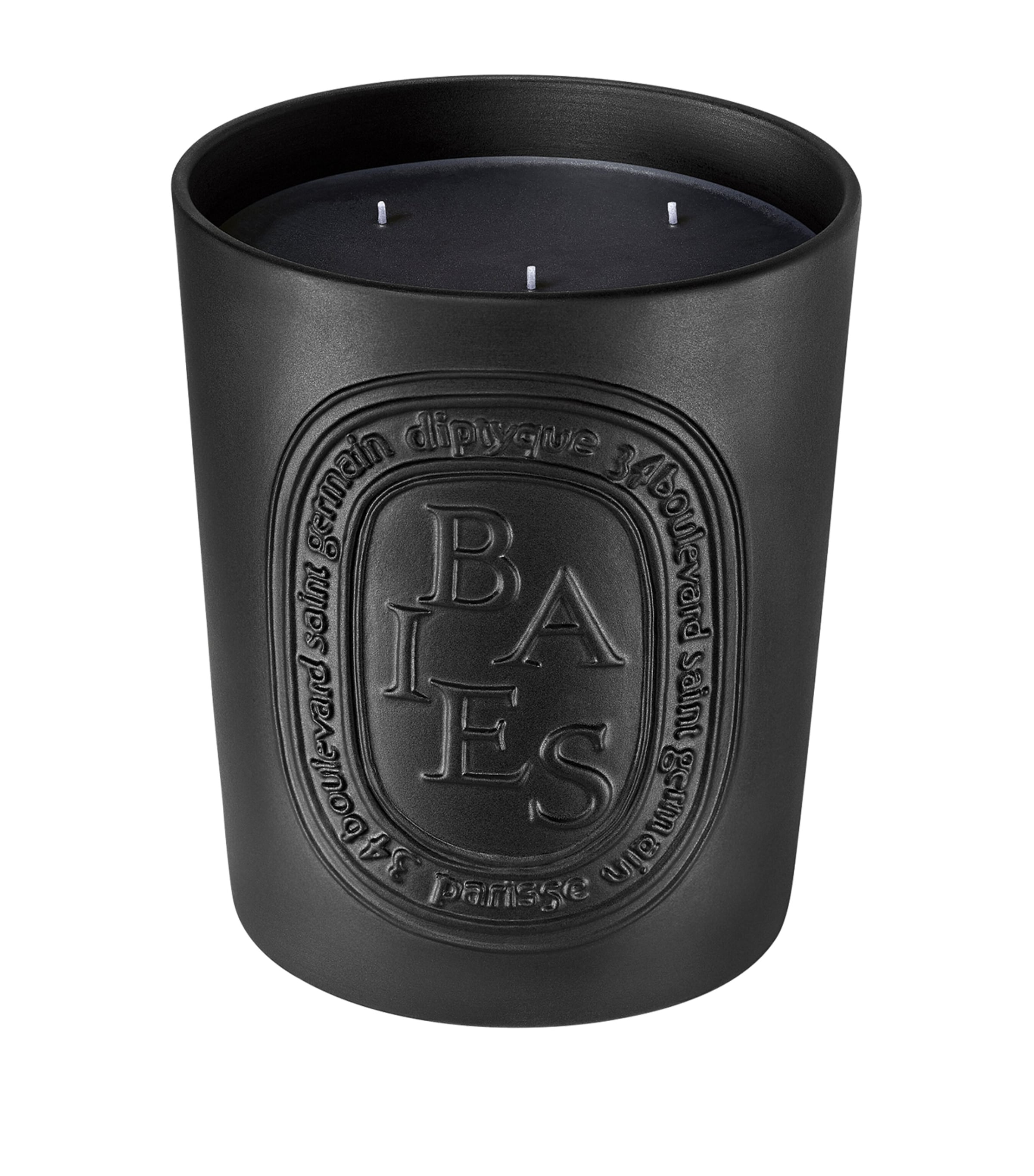 Diptyque Baies three-wick porcelain candle 600g - British product