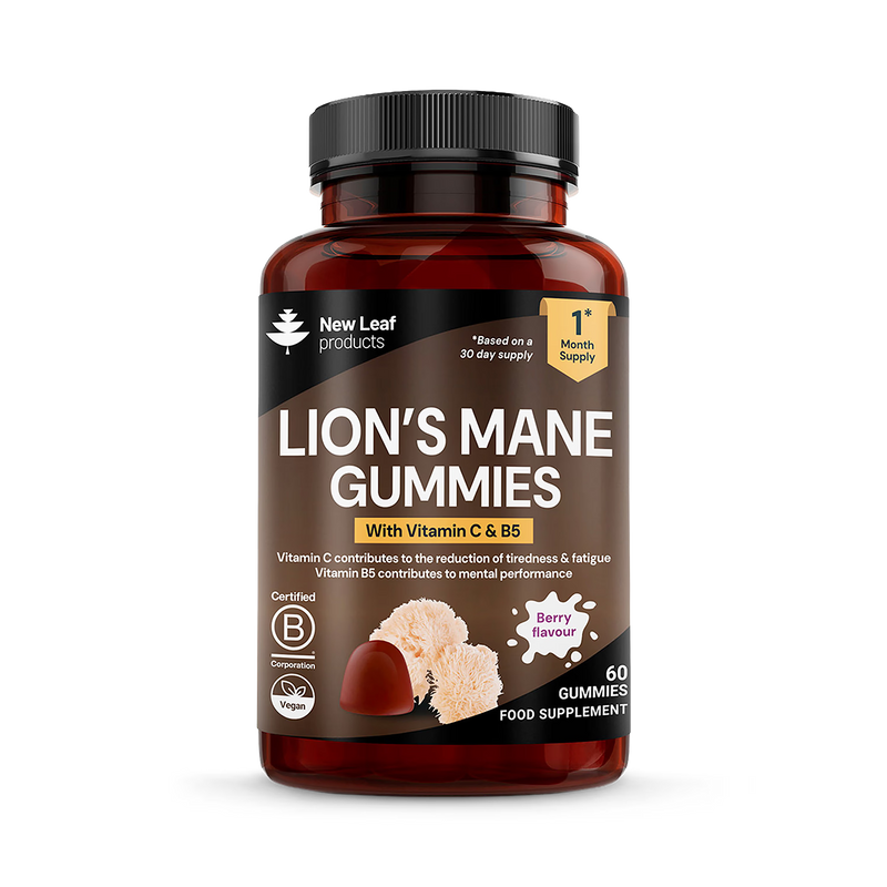 Lions Mane gummies 60s supplement (British brand)