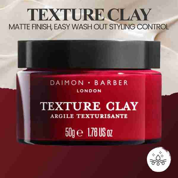 Daimon Barber Texture Clay hair clay 50g, UK version