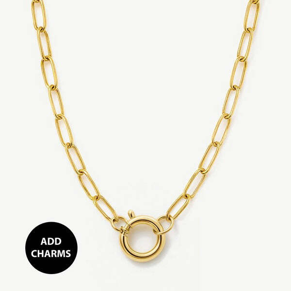 MUCHV gold chain necklace 50cm, UK version