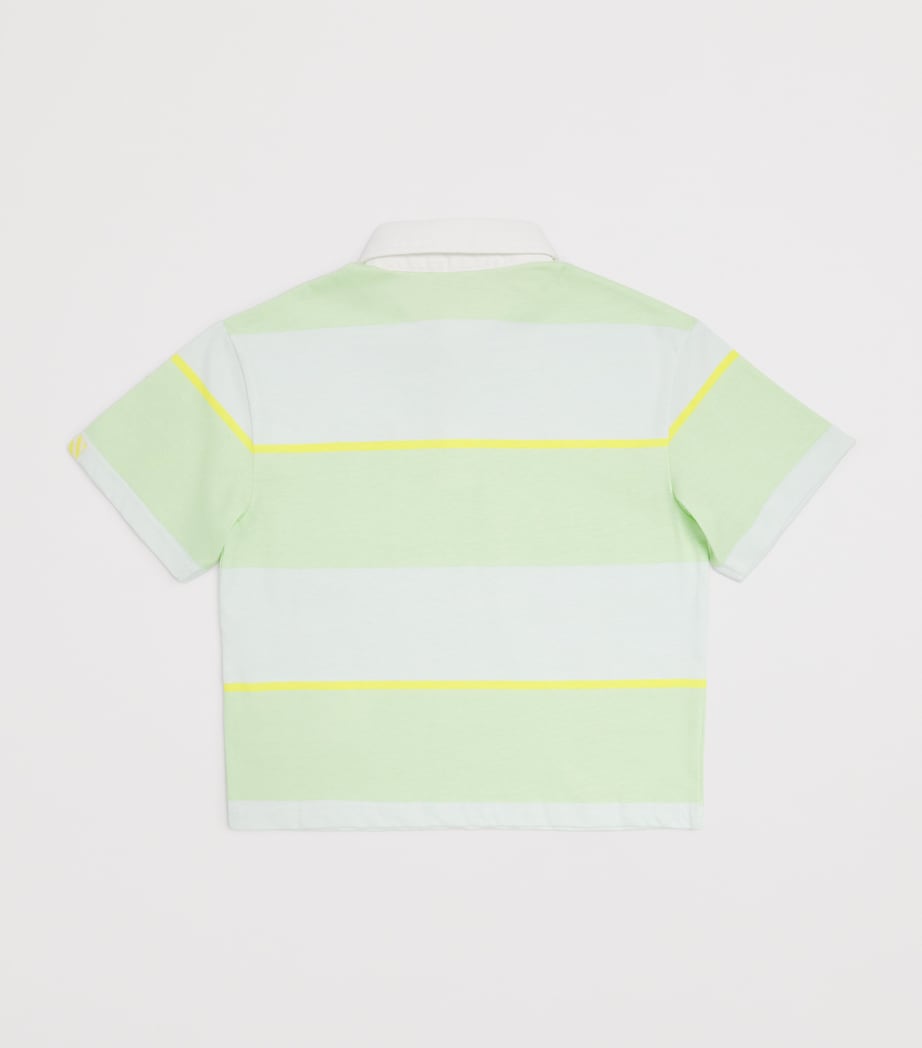 Billieblush cotton stripe polo shirt for children aged 4-10 years - British product