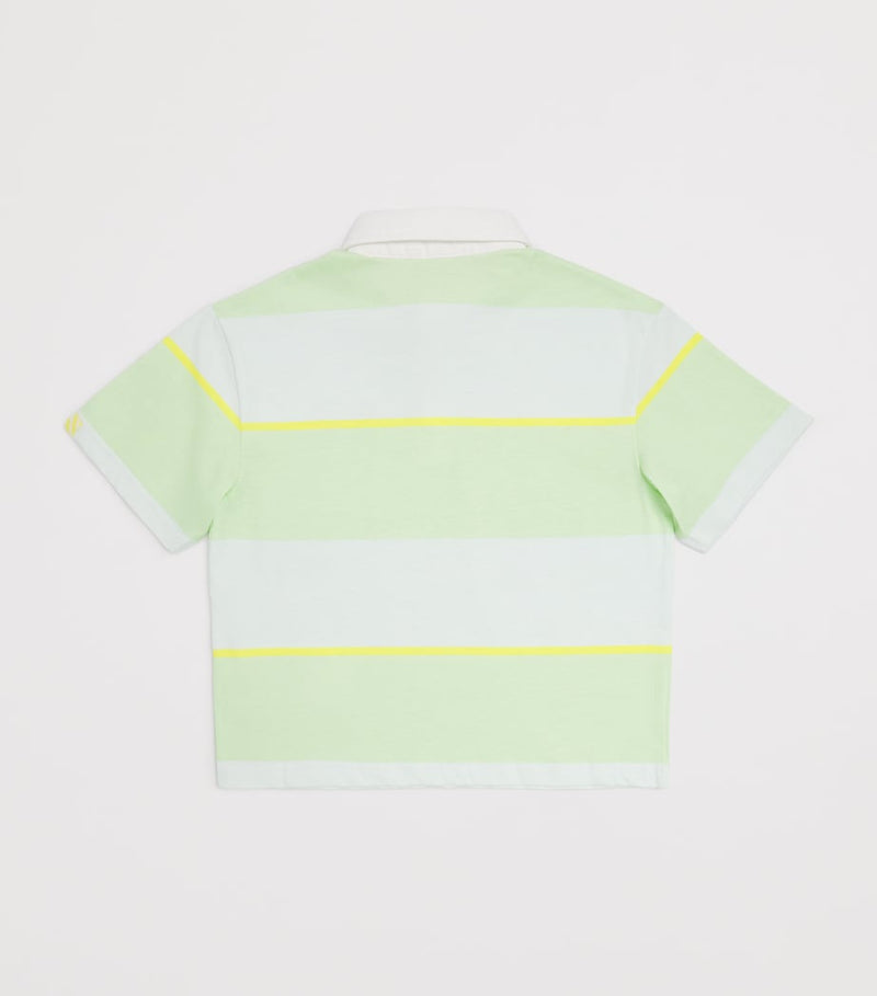 Billieblush cotton stripe polo shirt for children aged 4-10 years - British product